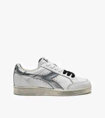 Produktbild von Diadora Sneakers für Damen, Modell 201.183746, Prestige Metallic, Farbe: Weiß/Silber, Artikelnummer: C6103