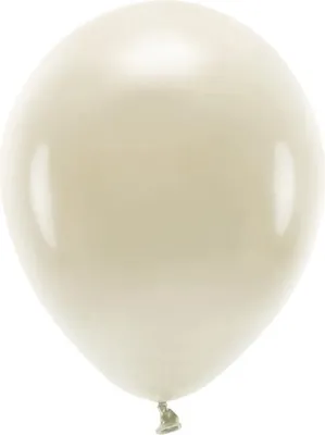 Obrázek produktu pro Ekologické balónky 30 cm pastelové, alabastrové (1 balení / 100 kusů)