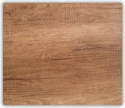 Produktbild von Tulup Glas Herdabdeckplatte Glaskeramikkochfeld-Abdeckung Spritzschutz Glasabdeckplatte Kochplattenabdeckung und Schneidebrett - Einteilig - 60x52 cm Holz