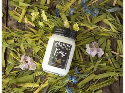Obrázok produktu pre MILKHOUSE CANDLE Morning Dew vonná sviečka Farmhouse Jar (368 g)