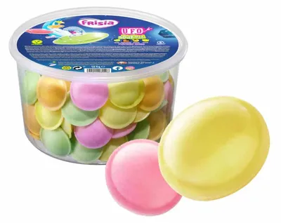 Productafbeelding van Frisia Zure Fruit Ufo's 100 stuks - 100 stuks