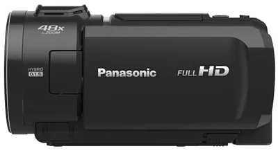 Image de Panasonic HC-V900E-K, 8,57 MP, MOS BSI, 25,4 / 2,5 mm (1/2,5"), Full HD, 7,62 cm (3"), LCD