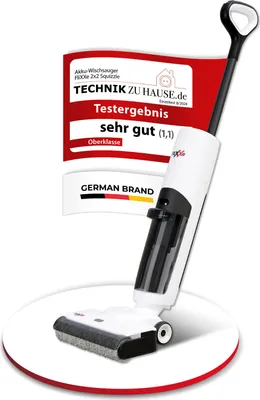 Produktbild von Flixxe 2x2, 2-in-1-Stabstaubsauger, Beutellos, Schwarz, Weiß, 0,7 l, 0,7 l, Trocken&Nass