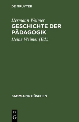 Produktbild von Geschichte der Pädagogik