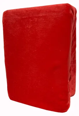 Produktbild von Winter Spannbettlaken Teddyplüsch 180-200x200 cm Rot Weich Winterqualität mit Rundumgummi