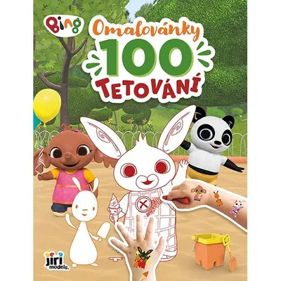 Imagen del producto de Libro para colorear y 100 tatuajes Bing