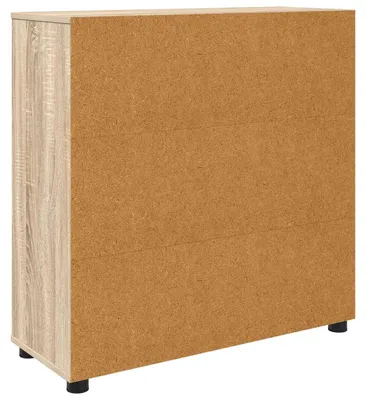 Obrázok produktu pre Úložná skrinka Sonoma dub 80 x 31 x 81 cm Kompozitné drevo