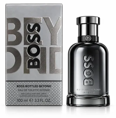 Image de Hugo Boss - Boss Bottled Beyond Intense, Eau de Toilette, Vaporisateur, 100 ml, Image générée par une IA