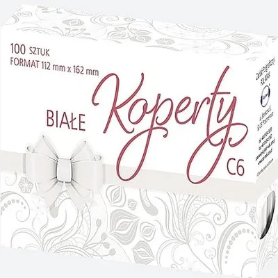 Obrázok produktu pre biele obálky 162x114mm 100ks | 83-15