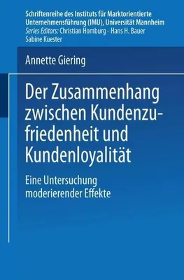 Obrázek produktu pro Der Zusammenhang zwischen Kundenzufriedenheit und Kundenloyalität