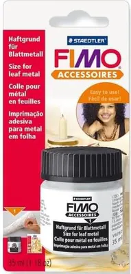 Zdjęcie produktu dla Podkład samoprzylepny Fimo do metalowego słoika z liśćmi 35 ml