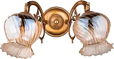 Immagine prodotto di Lampada da parete Lampada da parete Lampadario d'arte Lampade da parete Vetro dorato