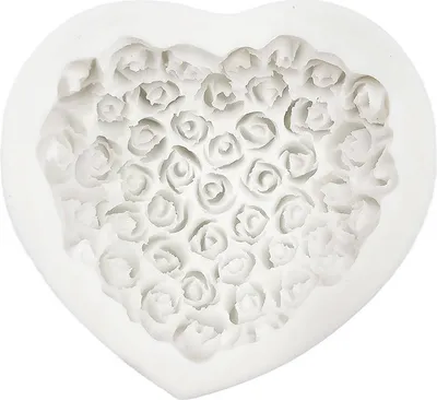 Produktbild von PENTART SILIKONFORM Mold Abformen Gießen Mould, Blumenherz