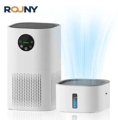 Imagen del producto de Purificador de aire con humidificador - Filtro HEPA H13 - Para espacios de 35-60 m² - Ideal para el hogar y para personas con alergias