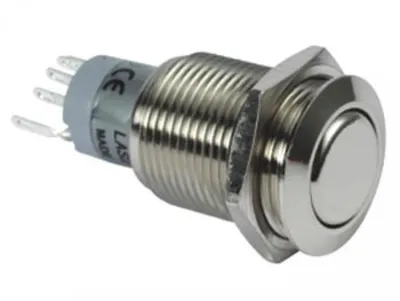 Immagine prodotto di Pulsante rotondo in metallo Dpdt 2No 2Nc