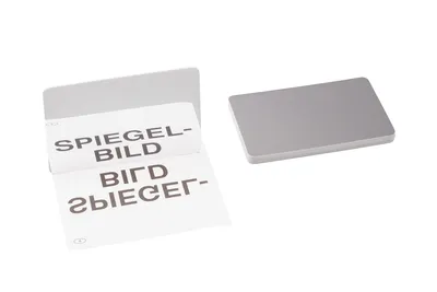 Produktbild von Satz aus 10 Spiegeln 150 x 100 x 1,5 mm - im Polybeutel