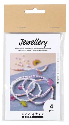 Immagine prodotto di Creativ Company Mini set per hobby gioielli braccialetti in pellicola termoretraibile viola viola