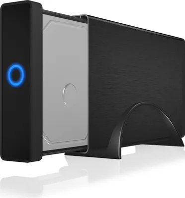 Zdjęcie produktu dla ICY BOX IB-377U3, Obudowa HDD, 3.5", SATA, druga generacja szeregowej magistrali komputerowej (serial ATA II), Serial ATA III, 5 Gbit/s, Hot-swap, Czarny