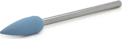 Image de Brosse Polisseuse Universelle Bleu Clair Ø 5,5 x 15 mm, Douce, Grain Fin, HP-shank