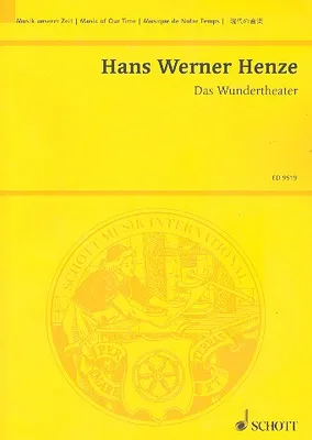 Produktbild von Das Wundertheater Studienpartitur (dt/en)