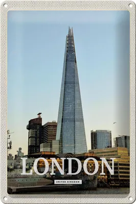 Produktbild von Blechschild Reise 20x30cm London Stadt United Kingdom