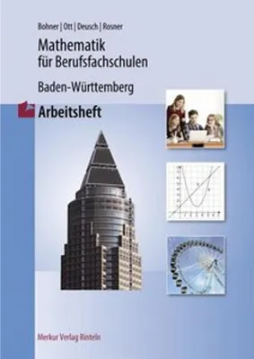 Produktbild von Mathematik für Berufsfachschulen. Arbeitsheft. Baden-Württemberg