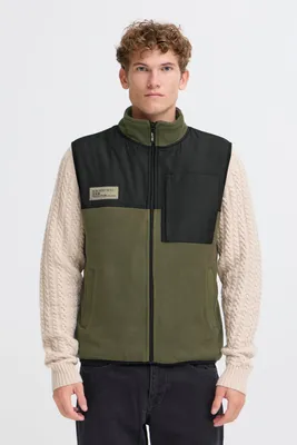 Produktbild von Blend BHMasis Herren Fleece-Weste Outdoor Weste regular fit