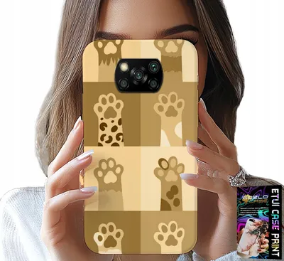 Image de Étui pour Xiaomi Poco X3 - Love Cat, motifs avec des chats, pattes de chats