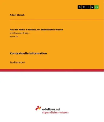 Produktbild von Kontextuelle Information
