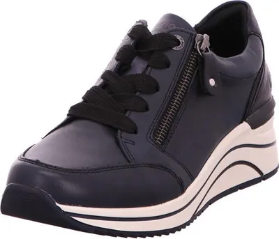 Zdjęcie produktu dla Niskie sznurowane buty Remonte w kolorze niebieskim, rozmiar 41
