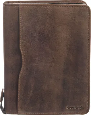 Obrázok produktu pre GreenLand Nature Kožené puzdro na písanie Montenegro Organiser Brown brown
