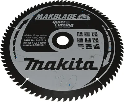 Produktbild von Makita B-32611 Kreissägeblatt TCT 305 x 30 mm 80T Holz