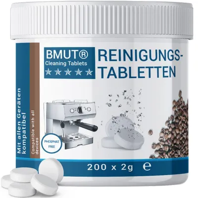 Produktbild von 200x 2g Reinigungstabletten für Kaffeevollautomaten, Kapselmaschinen & Kaffeemaschinen