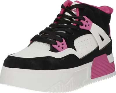 Produktbild von Cats Damen-High-Top-Sneaker Schwarz-Weiß-Pink, Farbe:schwarz, EU Größe:41