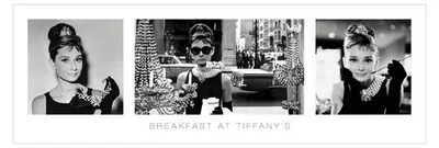 Obrázok produktu pre Audrey HEPBURN – Raňajky u Tiffanyho – 30,5 x 91,5 cm – plagát