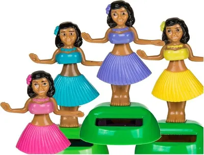 Produktbild von Bewegliche Figur, Hula Girl, mit Solarzelle,