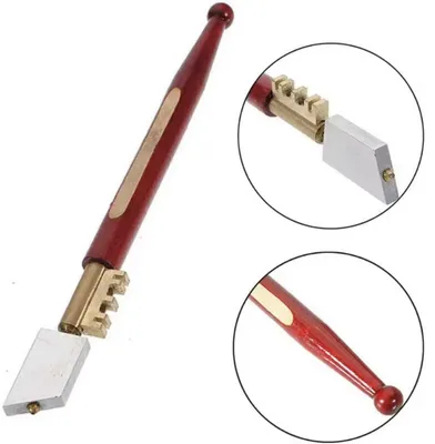 Produktbild von Glasschneider - Glasmesser - Glasschneider - Holz - 1 Stück - 17cm - CHPN