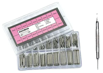Obrázek produktu pro Nástroj na opravu hodinek, nerezová ocel, univerzální použití, 1,8 mm – 8–25 mm