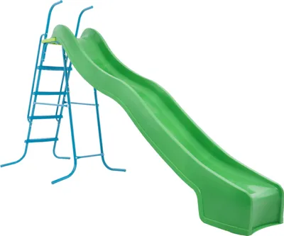Produktbild von Rutsche mit 5 Stufen Grün 300 cm