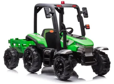 Image de Voiture électrique pour enfants Tracteur à batterie BLT-206 Vert