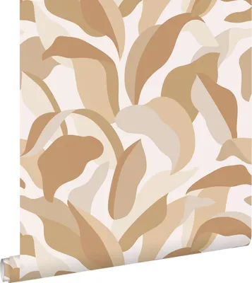 Obrázok produktu pre ESTAhome tapeta tropické listy béžová a terakota 50 x 900 cm
