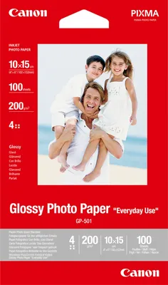 Produktbild von Original Canon Glossy Foto Papier 10 x 15 cm 210 g/qm 100 Blatt