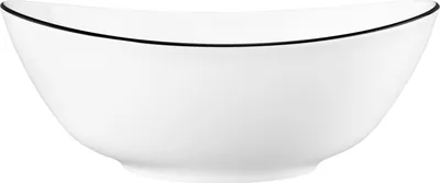 Produktbild von Seltmann Weiden Modern Life Black Line Salatschüssel oval 25 cm
