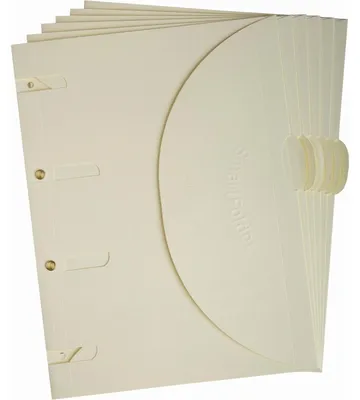 Zdjęcie produktu dla Teczka organizacyjna Smartfolder A4 Standard kremowa PU=6 szt