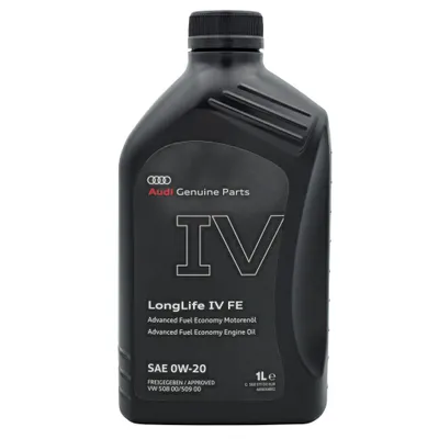 Produktbild von Original Audi 0W20 Motoröl 1 Liter LongLife IV LL Öl 508 00/509 00 GS60577D2EUR