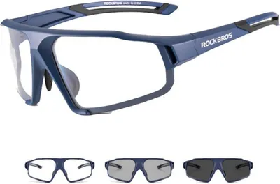 Image de Lunettes photochromiques ROCKBROS pour le cyclisme et le sport (SP216BL)