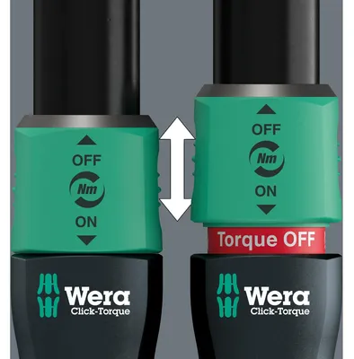 Produktbild von Wera Drehmomentschlüssel mit Durchsteckvierkant Click-Torque Lock C 3