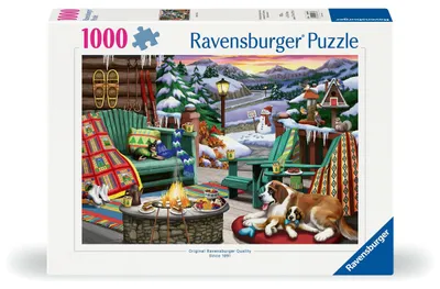 Produktbild von 1000 Teile Ravensburger Puzzle Wohlfühlabend 12000633