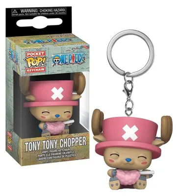 Produktbild von Funko - One Piece - Pocket Pop Keychains - Chopper With Baumwolle Candy