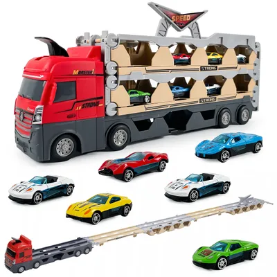 Zdjęcie produktu dla Ciężarówka katapultowa Transporter Laweta [D663-T201]